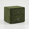 Тумба прикроватная Твист (Микровелюр/Лесная тень)