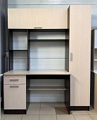 Стол компьютерный №7 (Венге/Дуб белфорт)