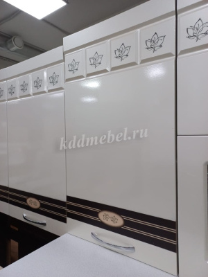 Кухня Мила Люкс 2,0 (Венге/Жемчуг)