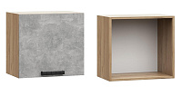 Шкаф верхний ШВГ 460*500 Кухня Индира (Лофт Сланец)