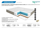 Матрас Симпл-слим ролл STRONG-600 700*1900 (Мелодия сна)