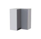 Шкаф верхний угловой УВП2 кухня Марбл (Белый/Мята софт)