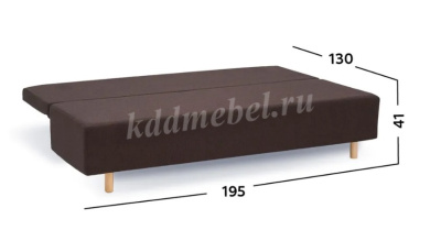 Диван-кровать Комфорт (Коричневый)