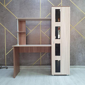 Стол компьютерный Юниор-1 (Ясень шимо темный/Ясень шимо светлый)