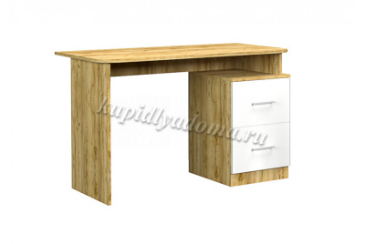 Стол письменный Лего (Дуб бунратти/Белый)