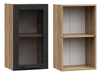 Шкаф верхний ШВС 400 Кухня Ксения (Капучино глянец)