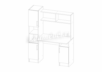 Cтол письменный Бостон-2 NEW (Анкор светлый)