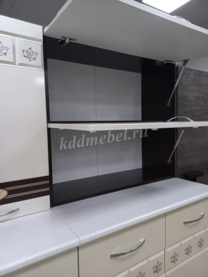 Кухня Мила Люкс 2,0 (Венге/Жемчуг)