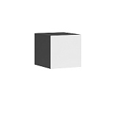 Антресоль 1д. Чикаго (Антрацит/Белый)
